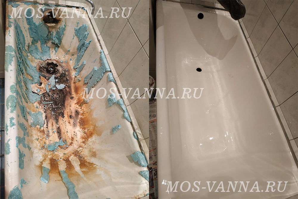 Реставрация ванны в Алуште